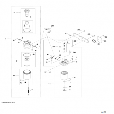 Group 81: Primary Fuel Filter, continued  第81組：燃油初級(jí)濾清器，&amp;amp;ldquo;GM93289,&amp;amp;rdquo;&amp;amp;ldquo;GM93285,&amp;amp;rdquo;&amp;amp;ldquo;GM91650,&amp;amp;rdquo;&am